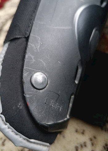 Siyah Biker Lastik Motosiklet Dizliği - Görsel 3