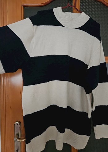 Kadın kazak tunik - Görsel 2