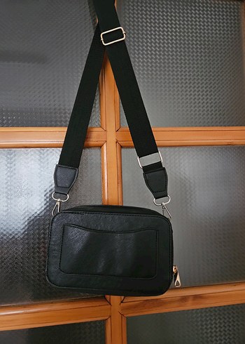 Kadın Siyah  Askılı Çanta - Görsel 5