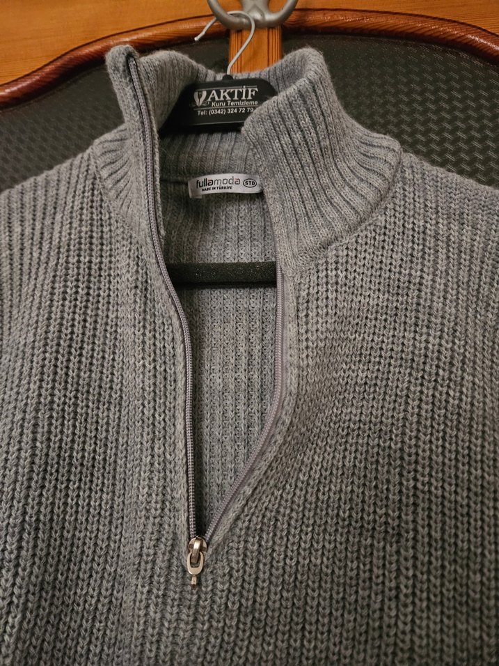 Kadın triko süveter - Görsel 5