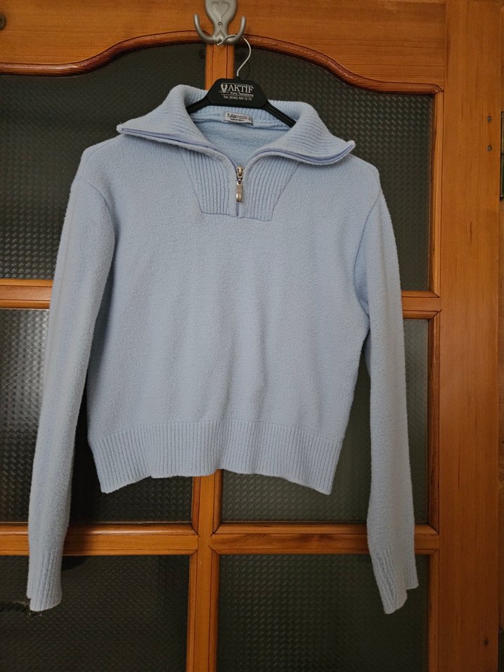 Kadın balıkçı yaka kazak - Görsel 2