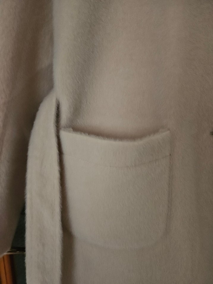 Kadın krem kaban - Görsel 3