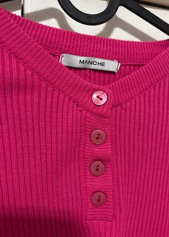 Manche Pembe triko Takım - Görsel 4