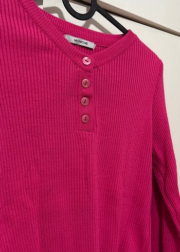 Manche Pembe triko Takım - Görsel 2