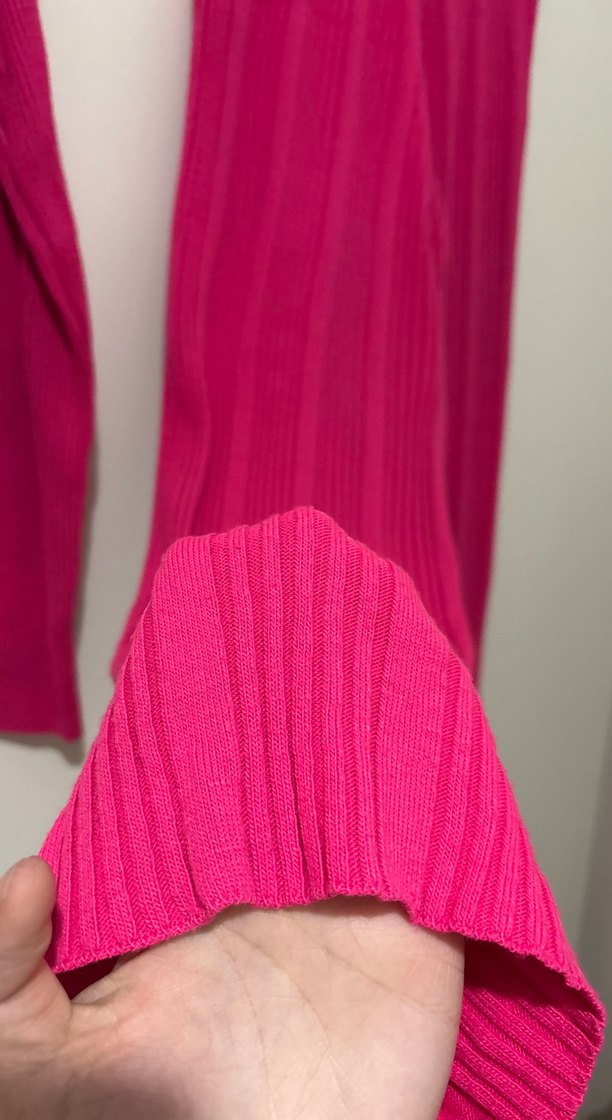 Manche Pembe triko Takım - Görsel 5