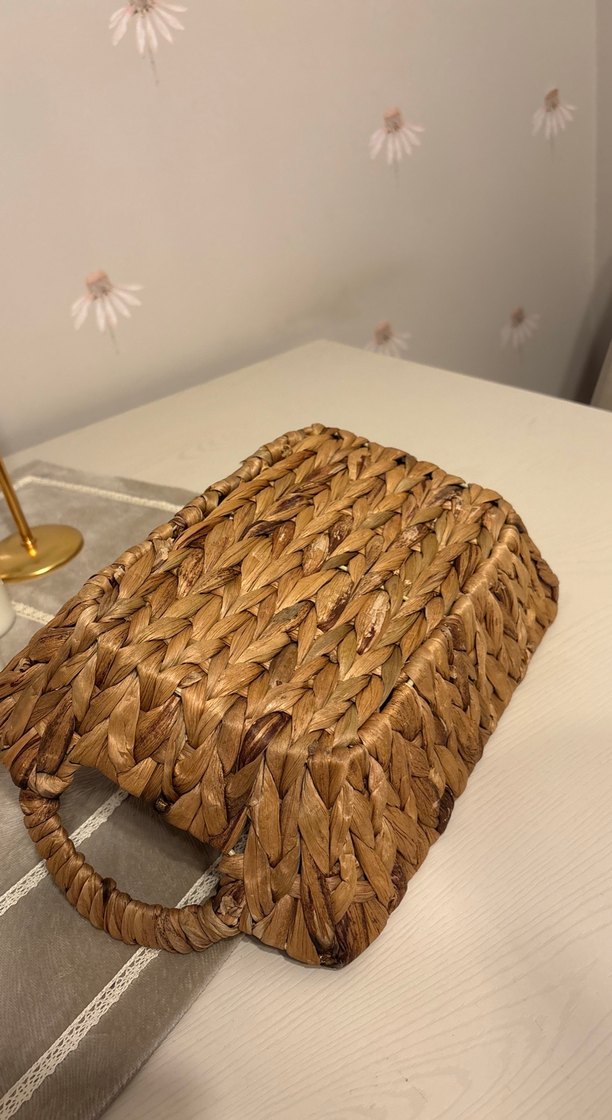 Kahverengi Hasır Sepet - Görsel 4