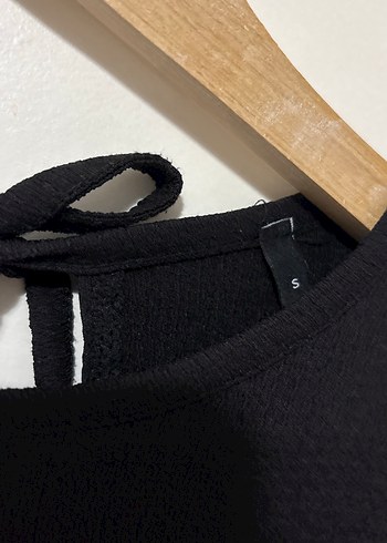 Siyah Kadın Uzun Kollu Triko Elbise - Görsel 3