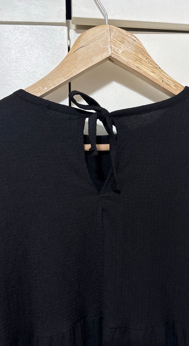 Siyah Kadın Uzun Kollu Triko Elbise - Görsel 4