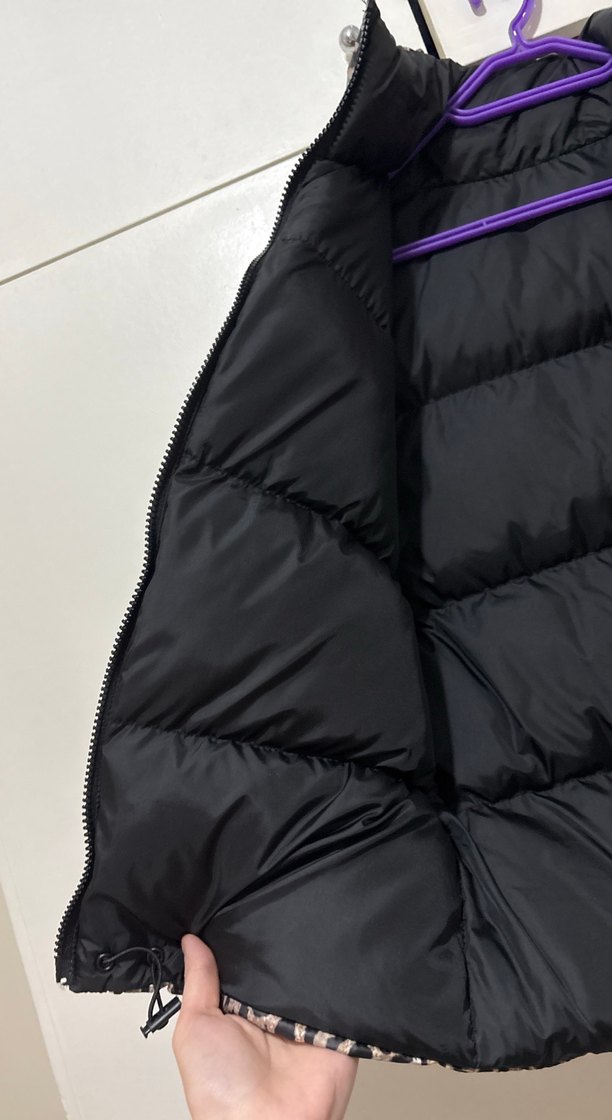 Leopar Desenli çift taraflı kullanılabilen kadın yelek - Görsel 3