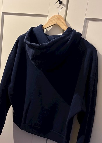 Mavi Kadın Kapüşonlu Sweatshirt - Görsel 4