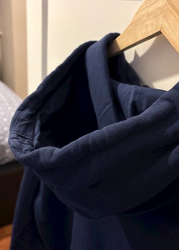 Mavi Kadın Kapüşonlu Sweatshirt - Görsel 5