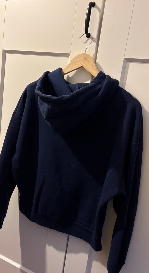 Mavi Kadın Kapüşonlu Sweatshirt - Görsel 4