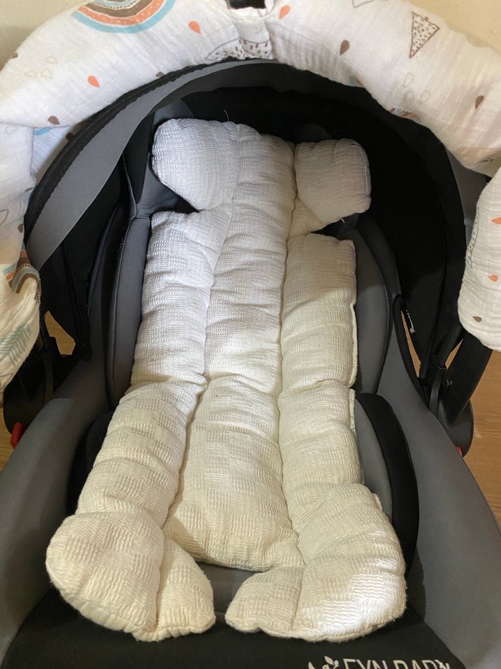 Pastel Desenli Keten peset örtüsü ve minderi - Görsel 4