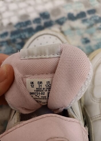 31 Beden beyaz Renk Kız çocuk spor ayakkabi