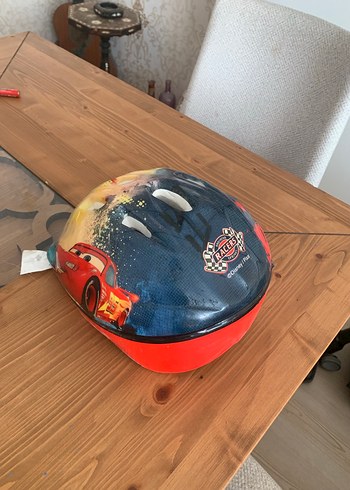Renkli Disney Pixar Cars Biker Kask - Görsel 2