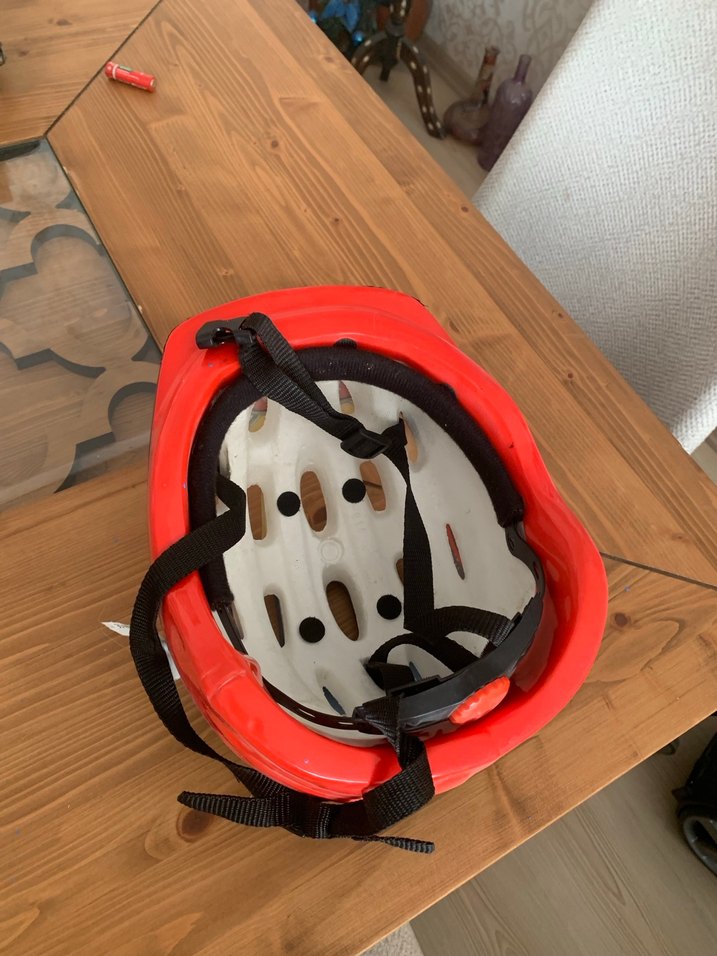 Renkli Disney Pixar Cars Biker Kask - Görsel 5