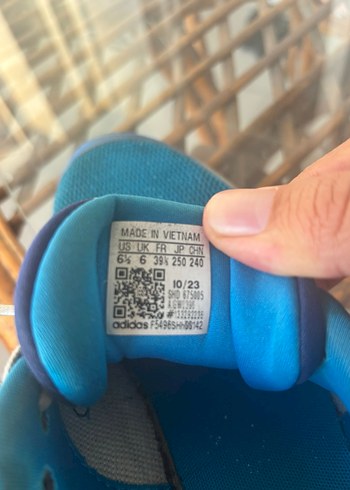 Adidas Mavi Spor Ayakkabı - Görsel 5