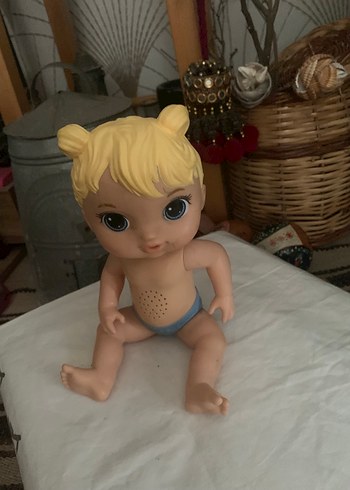  Beden Sarı Saçlı Bebek Oyuncak