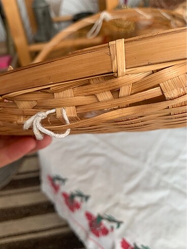 Beden çeşitli Renk Bambu servis kabı