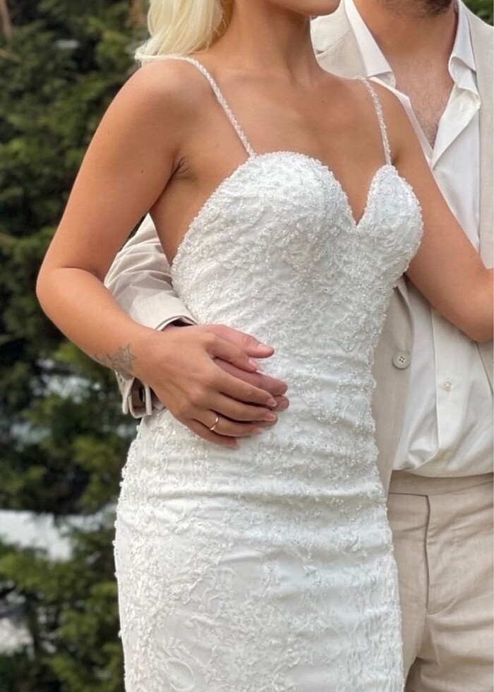 Balık Model Gelinlik - Görsel 5