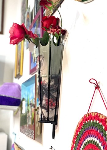  Beden kırmızı Renk Dekoratif ahşap şemsiye