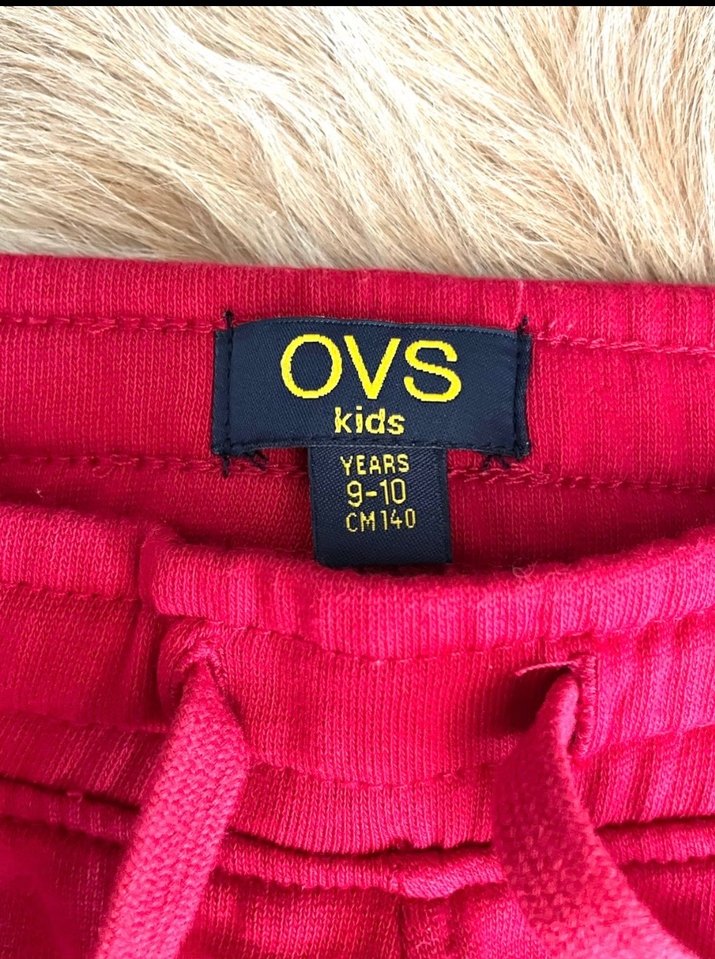 Kırmızı Rahat Kesim Eşofman Altı - Görsel 3