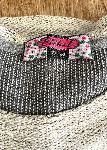 Geyik Desenli Kız Çocuk Sweatshirt - Görsel 4