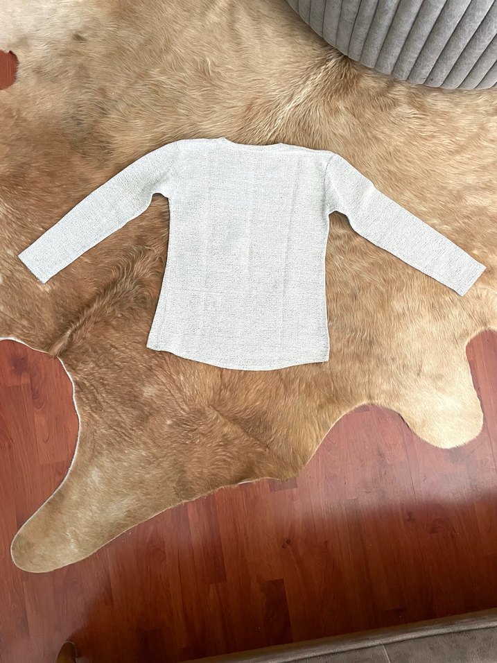 Geyik Desenli Kız Çocuk Sweatshirt - Görsel 2