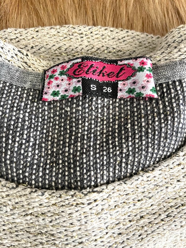 Geyik Desenli Kız Çocuk Sweatshirt - Görsel 4