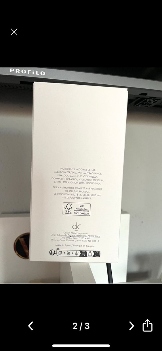 Orjinal Calvin Klein CK One Erkek Parfüm 200 ml - Görsel 2