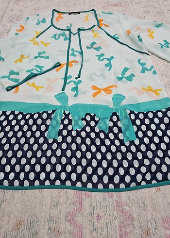 Renkli Desenli pareo - Görsel 2