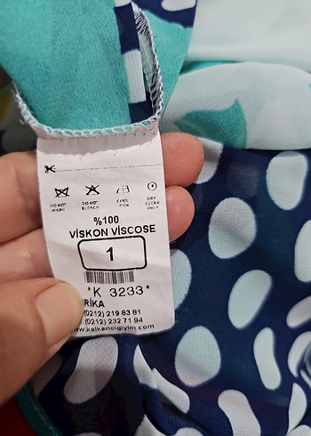 Renkli Desenli pareo - Görsel 8