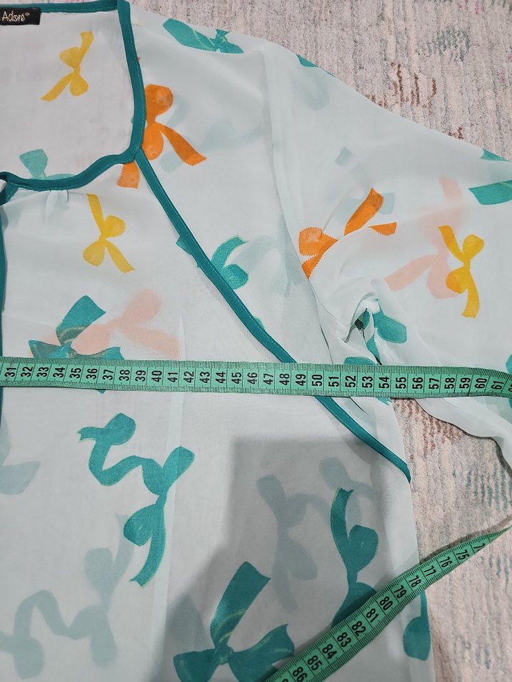 Renkli Desenli pareo - Görsel 4