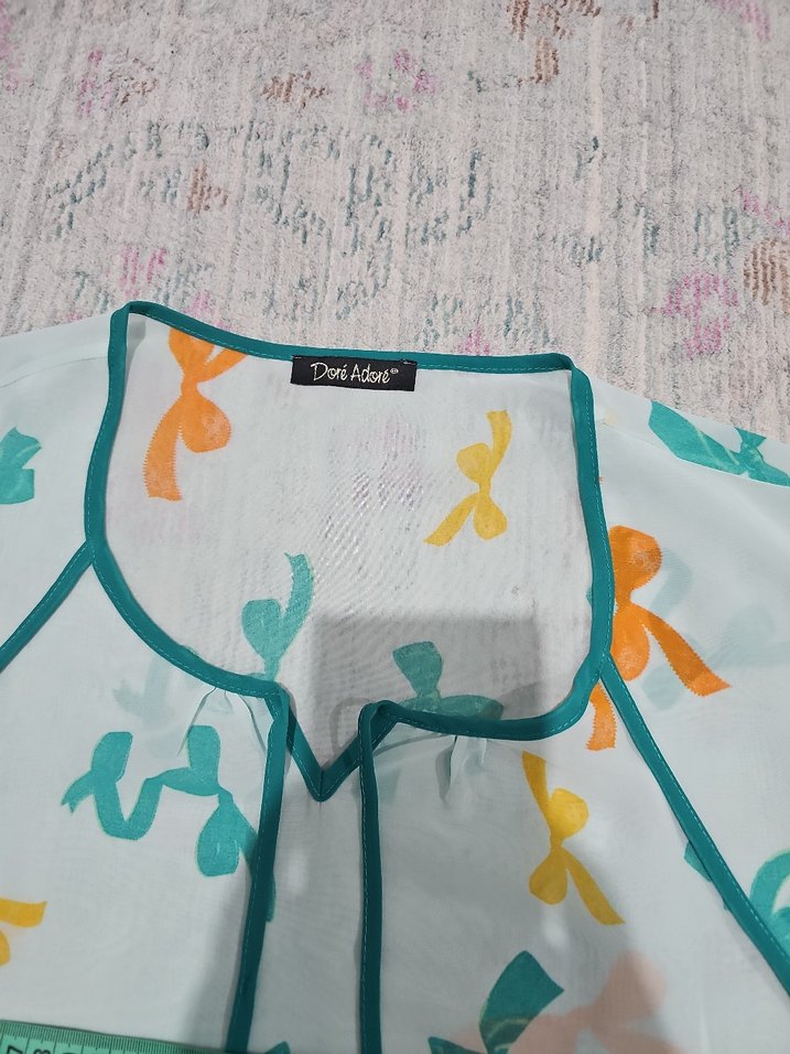 Renkli Desenli pareo - Görsel 5