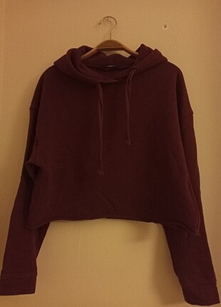 Bordo crop sweatshirt 