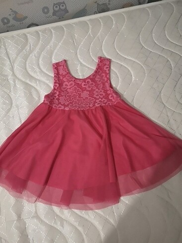 24-36 Ay Beden Elbise pembe