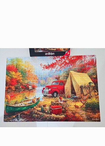 Beden Anatolian marka 1500 parça puzzle