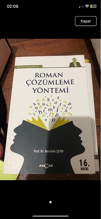 Roman çözümleme yöntemi