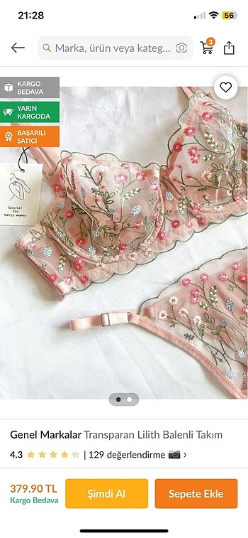 Kadın bralet takımı