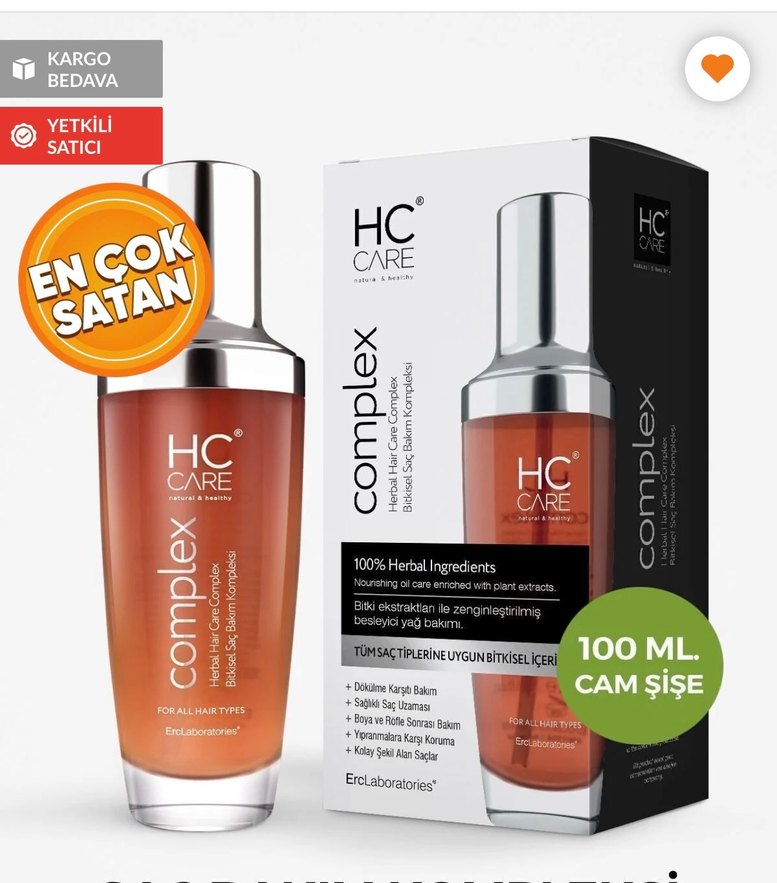 HC Care Complex Yaşlanma Karşıtı Serum - Görsel 2