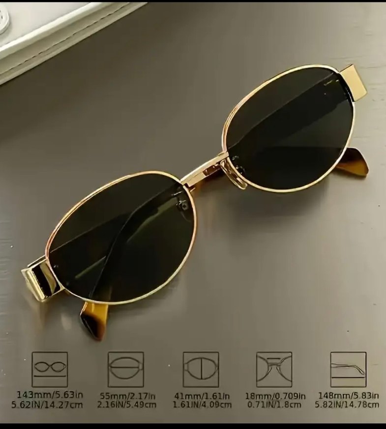 Parlak Siyah Kadın Gözlüğü - Görsel 3