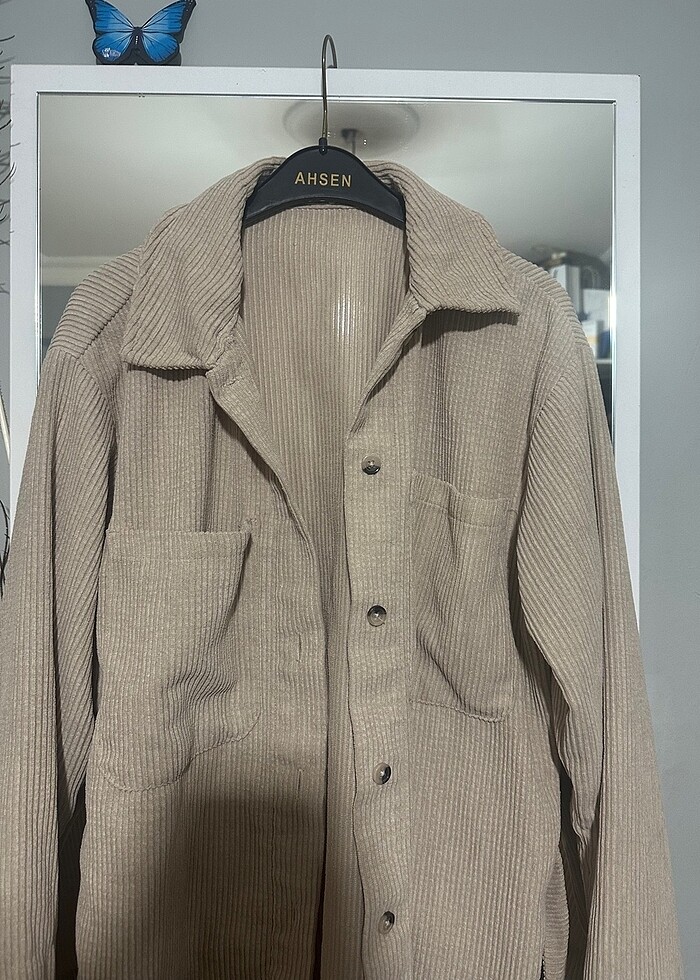 Gömlek tunik belden bağlamalı - Görsel 2