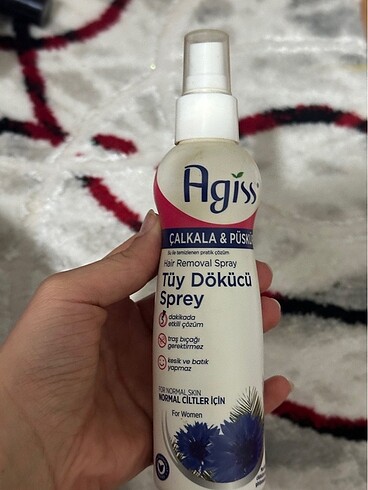 Tüy dökücü sprey