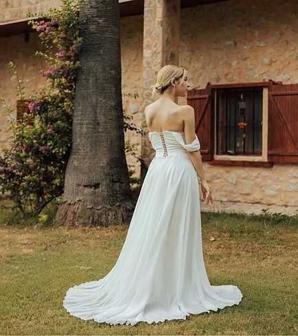 l Beden Nikah elbisesi dış çekim