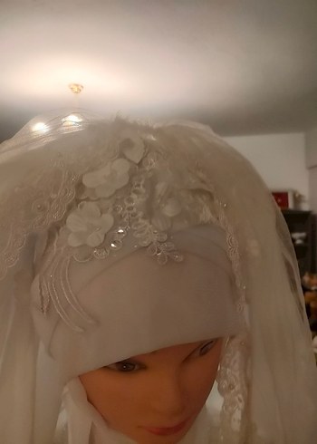 Tesettür gelinlik - Görsel 10