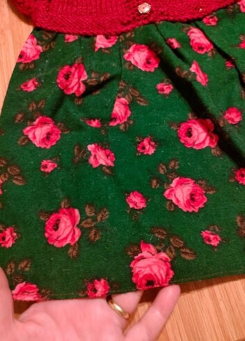 El yapımı iki bebek elbisesi  - Görsel 5