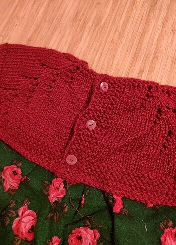 El yapımı iki bebek elbisesi  - Görsel 6