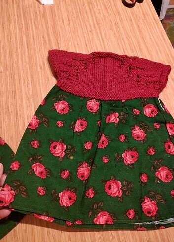 El yapımı iki bebek elbisesi  - Görsel 7