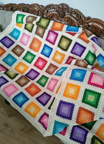 El örgüsü yatak örtüsü  - Görsel 3