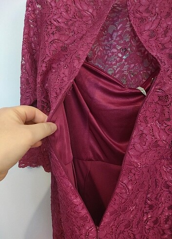 Etiketli abiye elbise  - Görsel 5